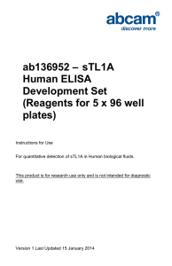 ab136952 – sTL1A Human ELISA Development Set