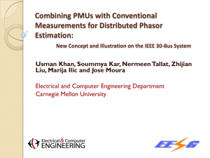 Combining PMUs with Conventional Measurements for Distributed Phasor Estimation: