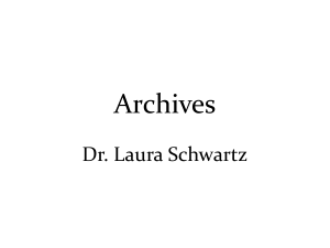 Archives Dr. Laura Schwartz