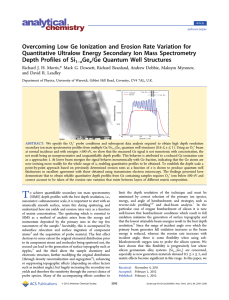 Overcoming Low Ge Ionization and Erosion Rate Variation for