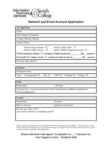 Network and Email Account Application