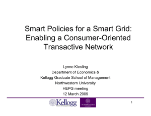 Smart Policies for a Smart Grid: Enabling a Consumer-Oriented Transactive Network