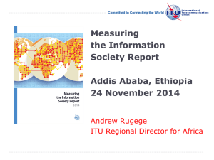 Measuring the Information Society Report