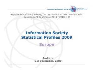 Regional Preparatory Meeting for the ITU World Telecommunication