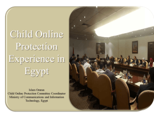 Child Online Protection Experience in