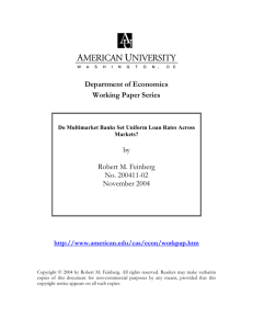 Department of Economics Working Paper Series  by