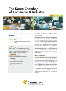 The Korea Chamber of Commerce &amp; Industry case study