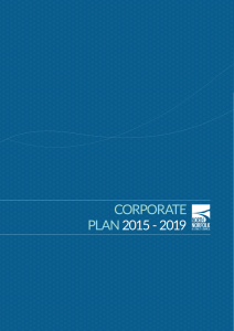 CORPORATE PLAN 2015 - 2019