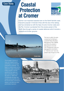 Coastal Protection at Cromer Case Study: