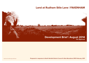 Land at Rudham Stile Lane | FAKENHAM For Approval
