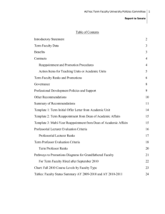 Table of Contents Introductory Statement  2