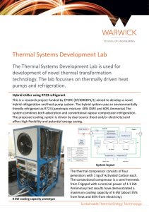 Thermal Systems Development Lab