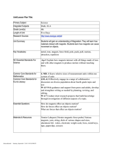 Unit/Lesson Plan Title: Primary Subject Science