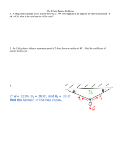Ch. 4 Quiz Review Problems