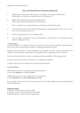 Personality profile essay