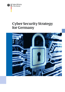 Cyber Security Strategy for Germany