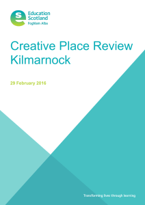 Creative Place Review Kilmarnock 29 February 2016
