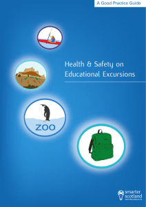 Health &amp; Safety on Educational Excursions A Good Practice Guide Healt
