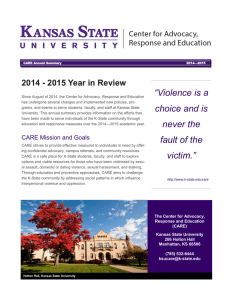 “Violence is a 2014 - 2015 Year in Review