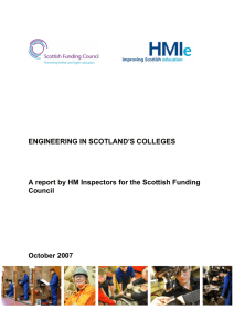 ENGINEERING IN SCOTLAND’S COLLEGES Council