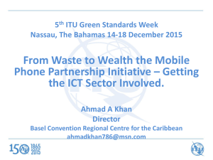 From Waste to Wealth the Mobile Phone Partnership Initiative – Getting 5