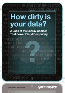 How dirty is your data? A Look at the Energy Choices