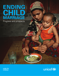 CHilD ENDiNG  marriaGE