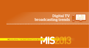 Digital TV broadcasting trends M