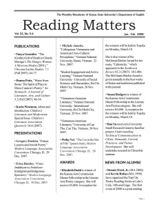 Reading Matters