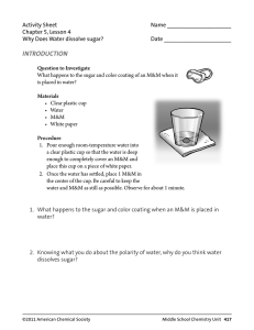 Activity Sheet  Name ____________________ Chapter 5, Lesson 4