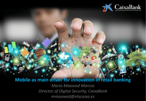 Mario Maawad Marcos Director of Digital Security, CaixaBank