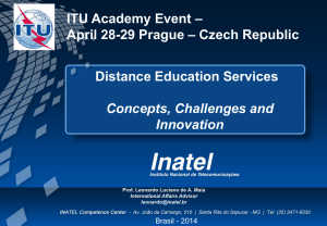 Título do Curso – ITU Academy Event