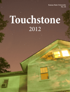 Touchstone 2012 Kansas State University No. 44
