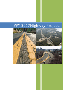 FFY 2017Highway Projects