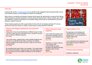 – Focus on Literacy Lanzarote Overview