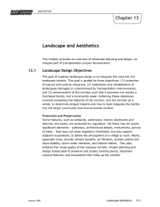 Chapter 13 Landscape and Aesthetics