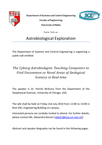 Astrobiological Exploration
