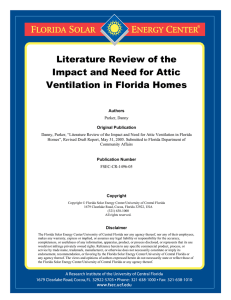 Literature Review of the Impact and Need for Attic