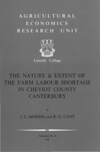 THE  NATURE EXTENT  OF IN  CHEVIOT  COUNTY