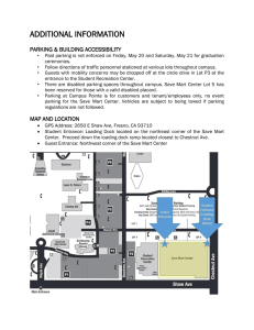 ADDITIONAL INFORMATION  PARKING &amp; BUILDING ACCESSIBILITY