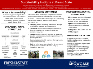 Sustainability Institute at Fresno State