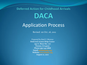 Application Process  Revised  on Oct. 26, 2012