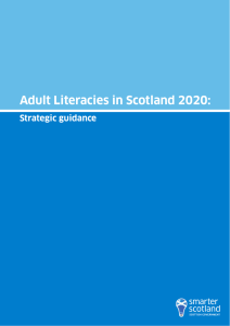 Adult Literacies in Scotland 2020: Strategic guidance