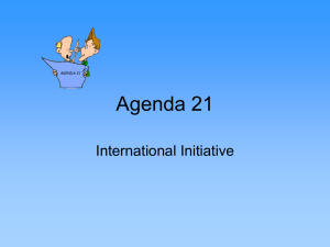 Agenda 21 International Initiative