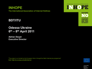 INHOPE BDT/ITU Odessa Ukraine – 8