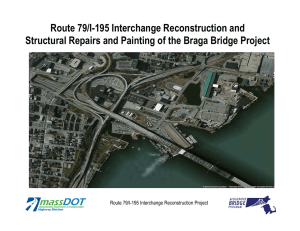 Route 79/I-195 Interchange Reconstruction and