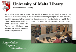 University of  Malta Library