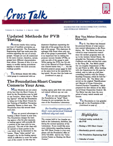 Updated  Methods  for PVB Testing. -