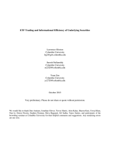 ETF Trading and Informational Efficiency of Underlying Securities