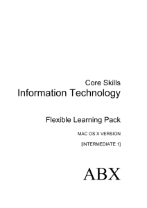  Information Technology Core Skills